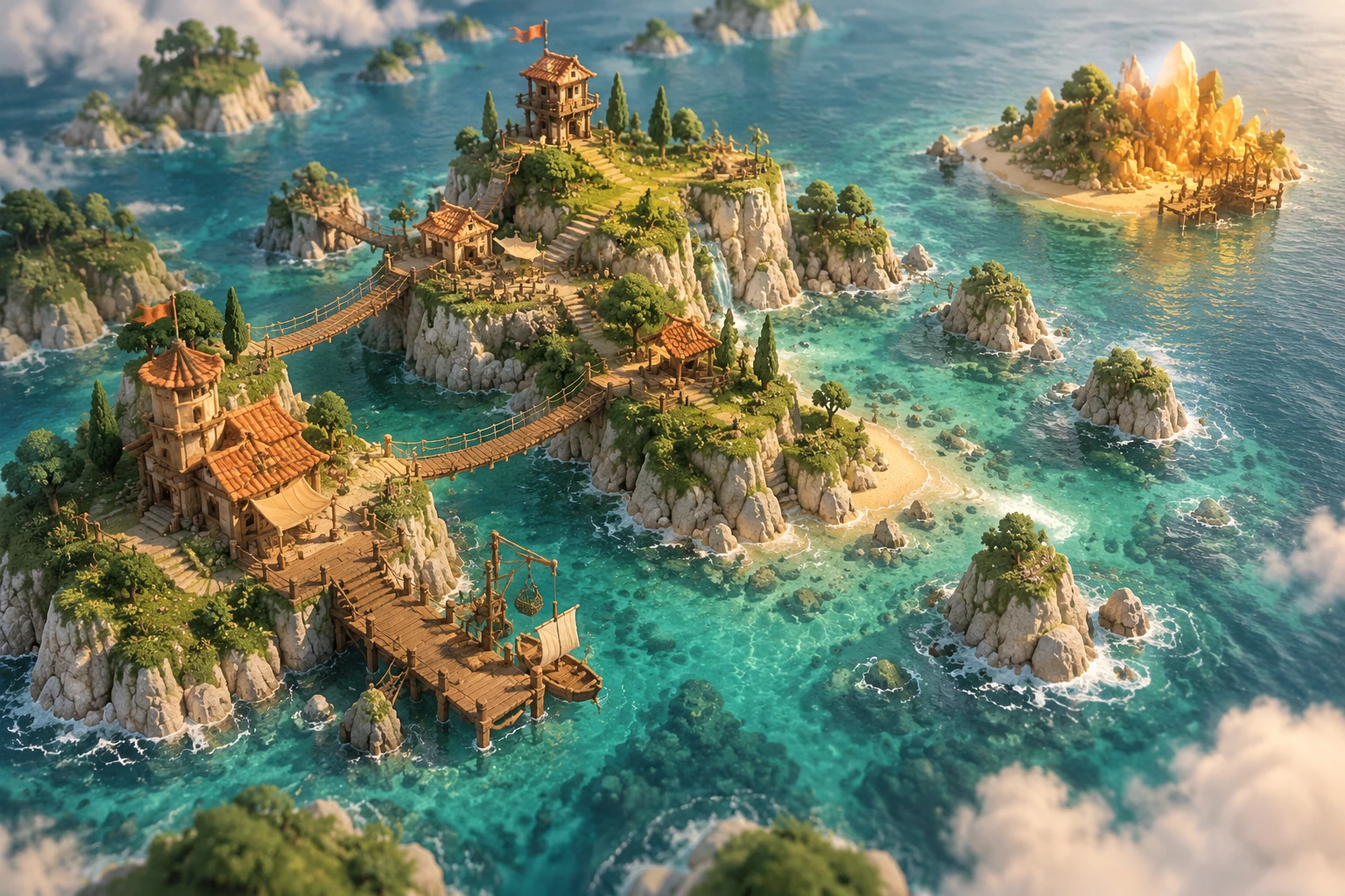 Original artwork for Tidal Outposts